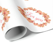 Voor jou orchideeën cadeaupapier (Rol Hoek)