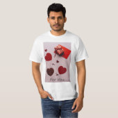 Voor jou Valentijn Mans T-Shirt (Voorkant volledig)