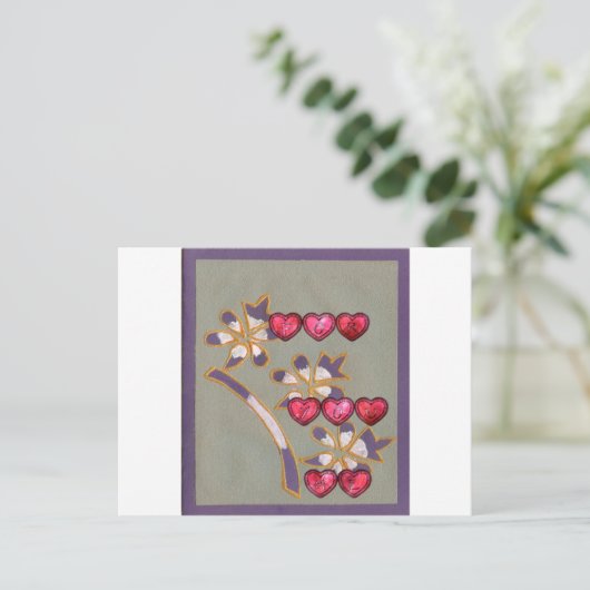 Voor jou van mij briefkaart (Staand voorkant)