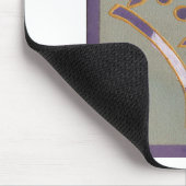 Voor jou van mij: Mooie Floral Hearts Design Muismat (Hoek)