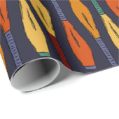 Voor Jugglers Juggling Clubs gepatterd Cadeaupapier (Rol Hoek)