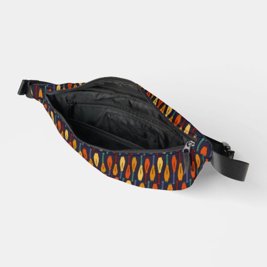 Voor Jugglers Juggling Clubs gepatterd Heuptasje (Open)