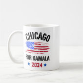 Voor Kamala 2024 DNC Kamala Harris Supporter Koffiemok (Links)