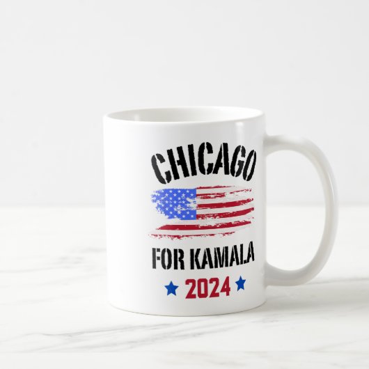 Voor Kamala 2024 DNC Kamala Harris Supporter Koffiemok (Rechts)