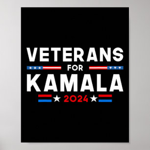 Voor Kamala Amerikaanse Vlag Kamala-harris Aanhang Poster