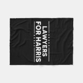 Voor Kamala Harris 2024 Fleece Deken (Voorkant (Horizontaal))