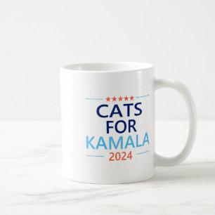 Voor Kamala Harris 2024 Kinderloze Kat Dames Jd Va Koffiemok