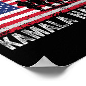 Voor Kamala Harris 2024 Verkiezingen Amerikaanse v Poster (Hoek)