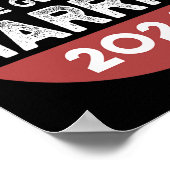 Voor Kamala Harris Poster (Hoek)