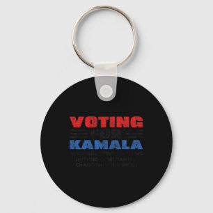 Voor Kamala na het laten vallen van Joe Biden Trum Sleutelhanger