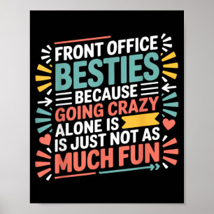 Voor kantoor Ies Grappige collega humor citaat Sch Poster