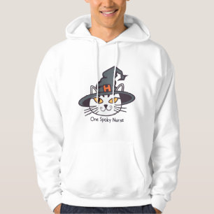 Voor katachtige fans een spooky verpleegster kat hoodie