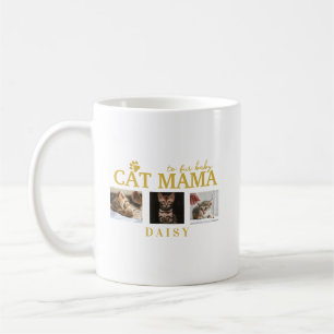 voor kattenbaby mama huisdier aangepaste foto coll koffiemok