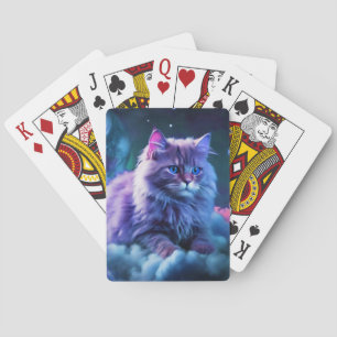 Voor kattenliefhebber: pokerkaarten