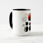 Voor kattenliefhebbers mok (Voorkant links)