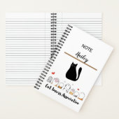 Voor kattenliefhebbers - Spiraal Notebook Notitieboek (Binnen)