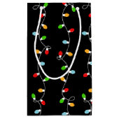 Voor Kerst Geschenk Lichtjes Klein Cadeauzakje (Achterkant)