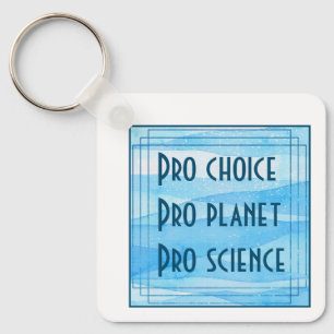 Voor keuze Voor planeet Voor wetenschap Sleutelhanger