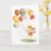 Voor kinderen die een feestdag Kaart hebben (Gele Bloem)