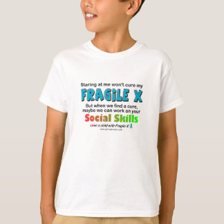 Voor kinderen - Ga niet zitten, zoek een crème T-shirt