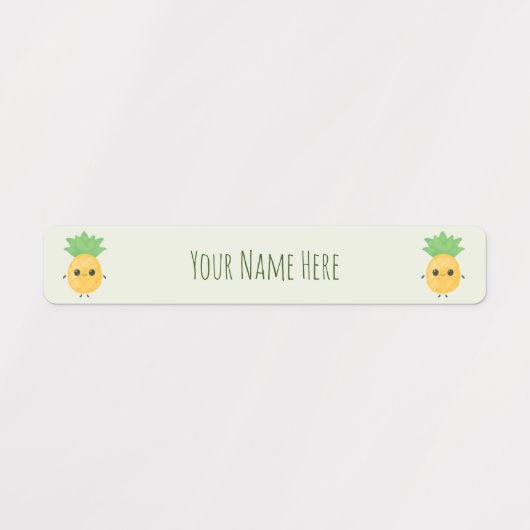Voor kinderen gepersonaliseerde naam labels (Design 2)