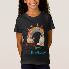Voor kinderen verjaardag Kinderfeestje Floral Rain T-shirt