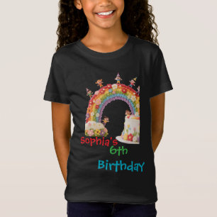 Voor kinderen verjaardag Kinderfeestje Floral Rain T-shirt