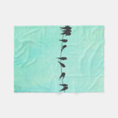 Voor kinderen, vogels op een wierlende kinderdeken fleece deken (Voorkant (Horizontaal))