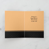 Voor kleindochter op Halloween Heks met Bezem Kaart (Binnen)