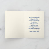 Voor kleindochter op Moederdag. Cute Kitten Kaart (Binnen)