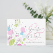 Voor kleine grafische moderne bloempitten is bruil kaart (Staand voorkant)