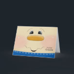 Voor kleinzoon Kerstmis Happy Snowman Face Feestdagen Kaart<br><div class="desc">Stuur een mooie kerstgroet naar een jonge kleinzoon die hij zeker leuk vindt met deze schattige close-up van een gelukkig Snowman gezicht. Gedeeltelijke grafische dank aan Trina Clark.</div>
