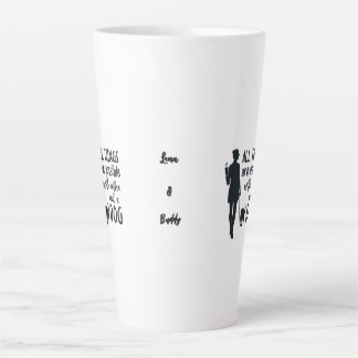 Voor koffie- en hondenliefhebbers: aanpasbaar latte mok