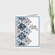 Voor koffie en thee liefhebbers - Blue Birthday