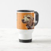 Voor koffie na Coffee Carlos Chihuahua Reisbeker (Voorkant rechts)