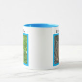 Voor koffie, na koffie, grappige eekhoorn mok (Midden)