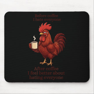 Voor Koffie Na Koffie Grappige S Humor Heren Muismat