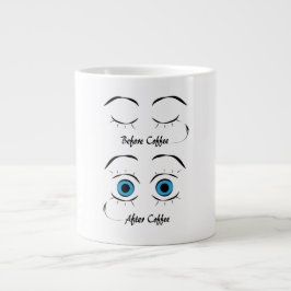 Voor koffie/Na koffie Grote Koffiekop