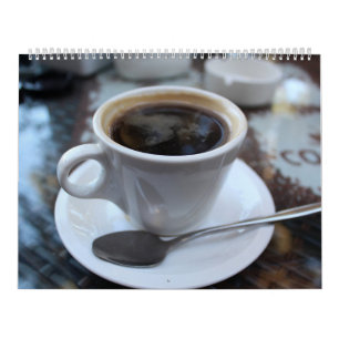 Voor koffie-overs kalender