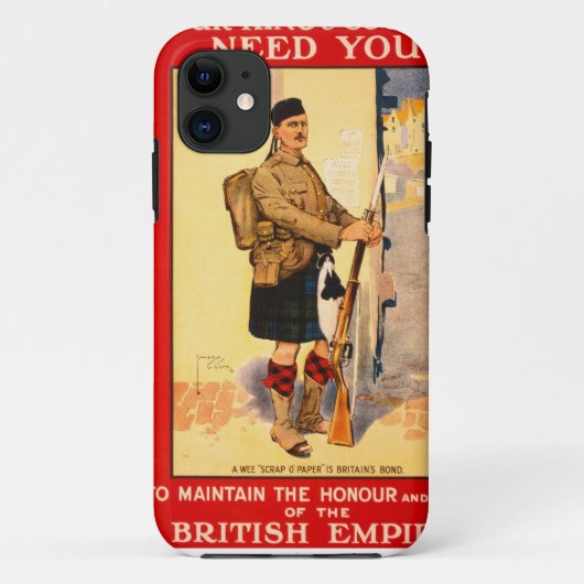 Voor koning en graafschap Case-Mate iPhone case (Achterkant)
