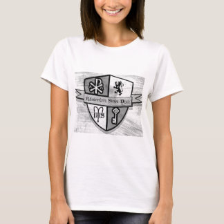Voor Koning en Land Black en White Logo T-shirt