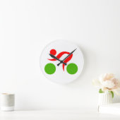  voor koude logo ronde klok (Huis)