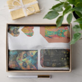 Voor kunstenaars Cat Theme Junk Journal Ephemera Tissuepapier (Geschenk)