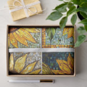 Voor kunstenaars Crafters Mozaïek Zonnebloem Textu Tissuepapier (Geschenk)