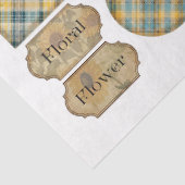 Voor kunstenaars Crafters Sunflower Ephemera Tissuepapier (Detail)