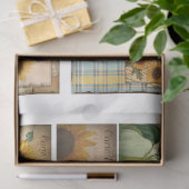 Voor kunstenaars Crafters Sunflower Ephemera Tissuepapier (Geschenk)