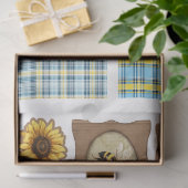 Voor kunstenaars Crafters Sunflower Ephemera Tissuepapier (Geschenk)