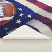 Voor land en Football: Sherpa Blanket Sherpa Deken (3/4)