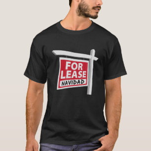 Voor Lease Navidad Funny Kerstfeestdag Humor T-shirt