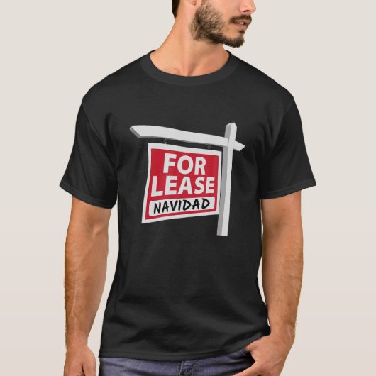 Voor Lease Navidad Funny Kerstfeestdag Humor T-shirt (Voorkant)